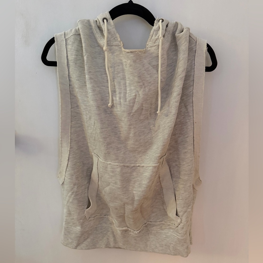 Free People Donny Sleeveless Hoodie
